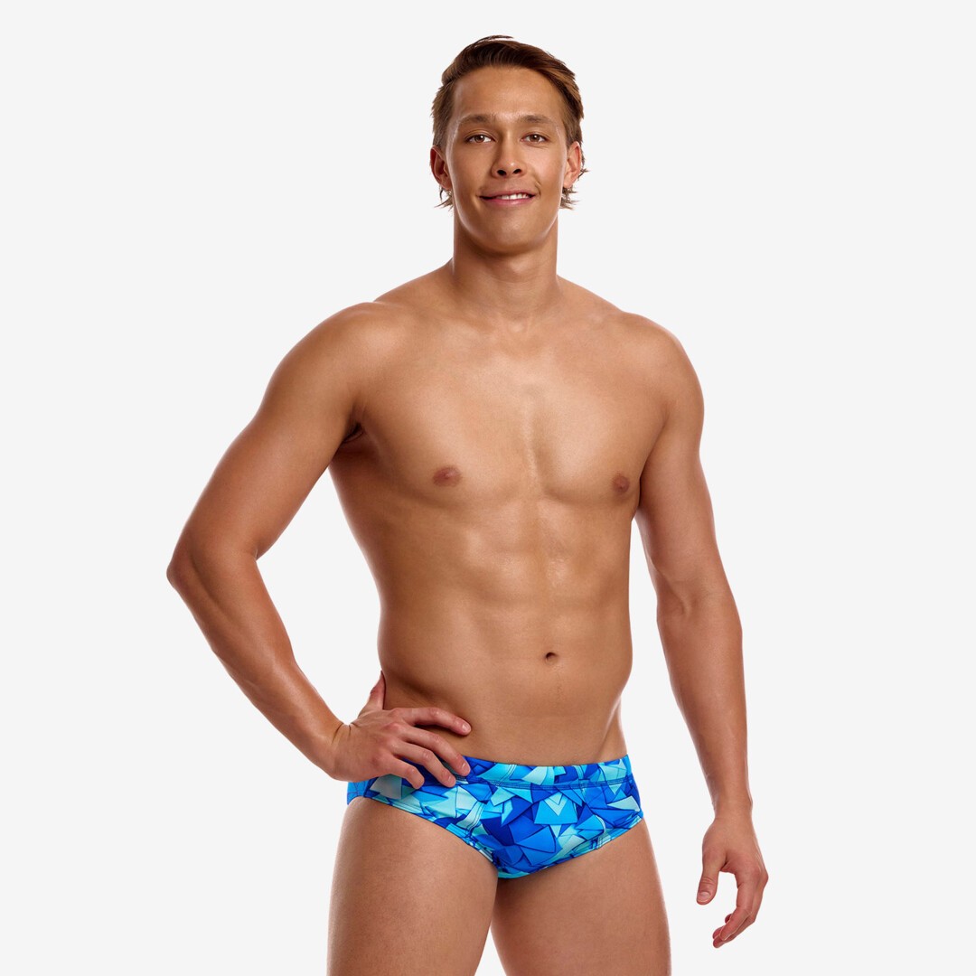 Try Blue Men's Seamed Brief