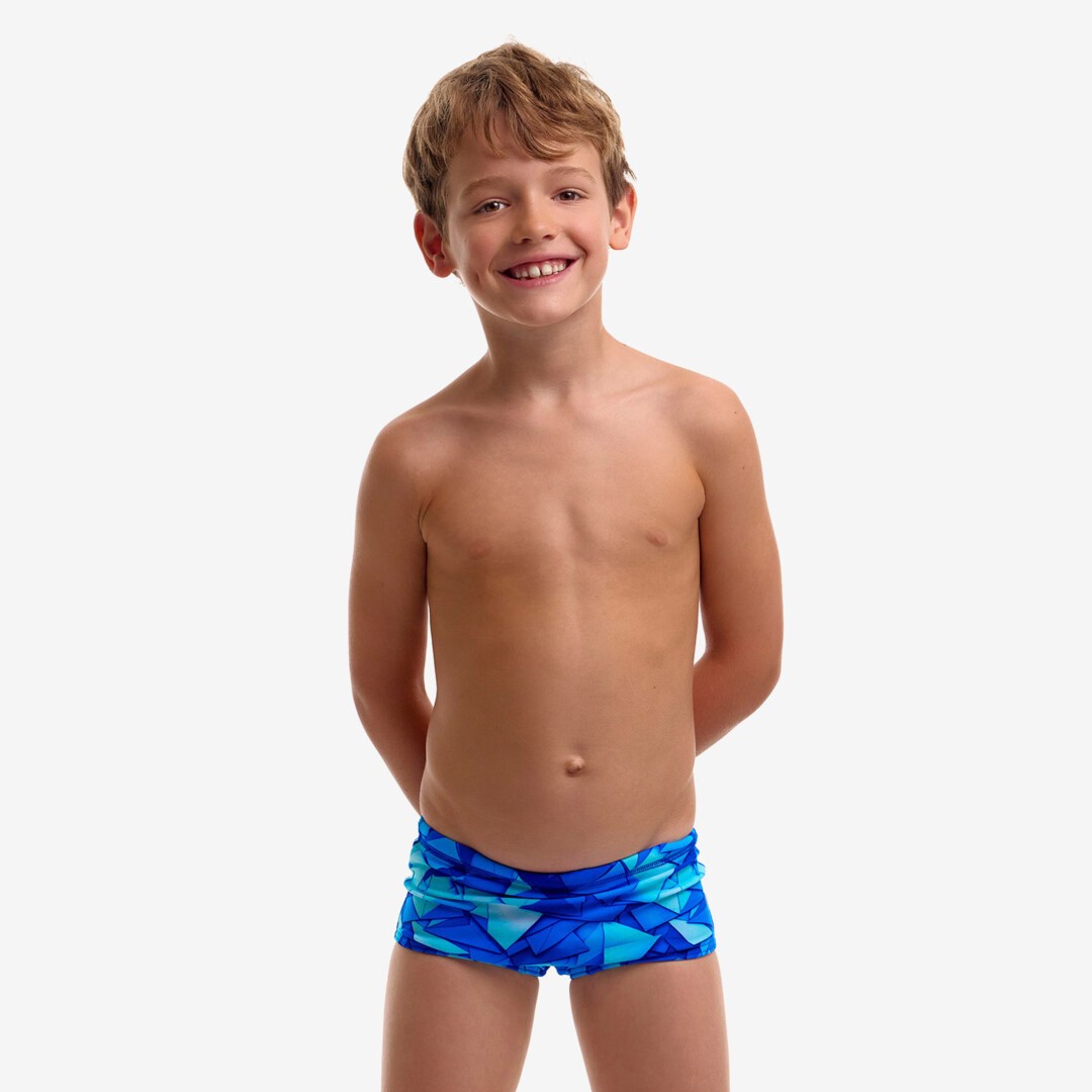 Try Blue Toddler Boy's Printed Trunks