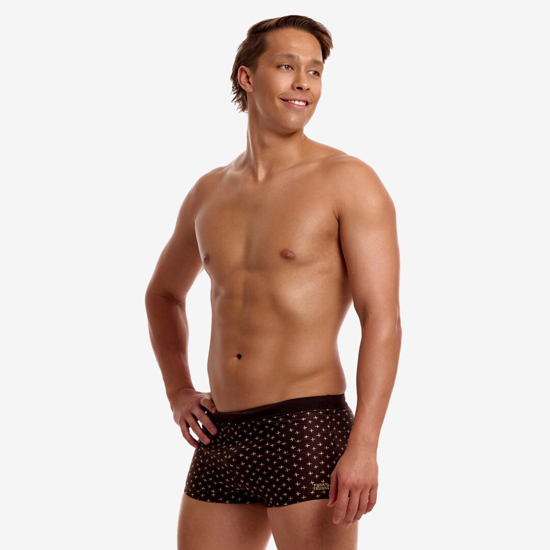 Hot Cross Men's Square Trunks