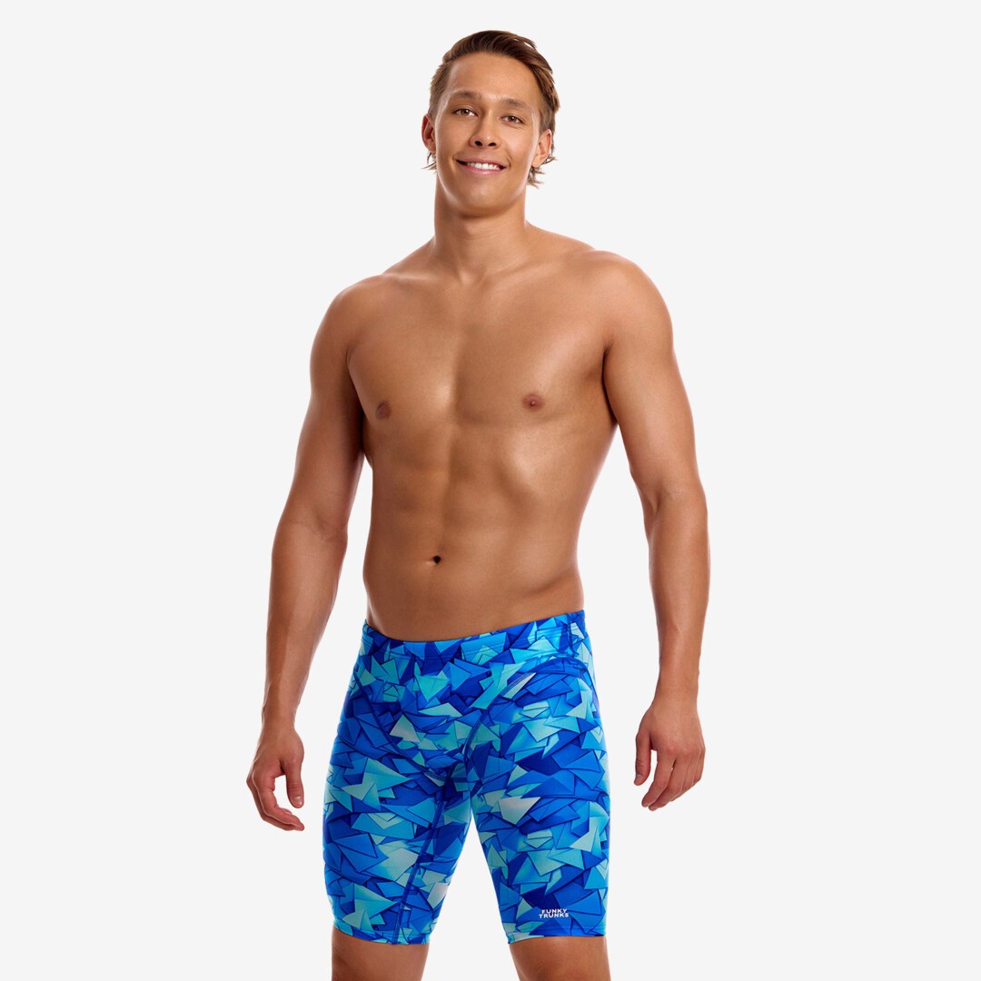 Try Blue Men's Fast Training Jammers