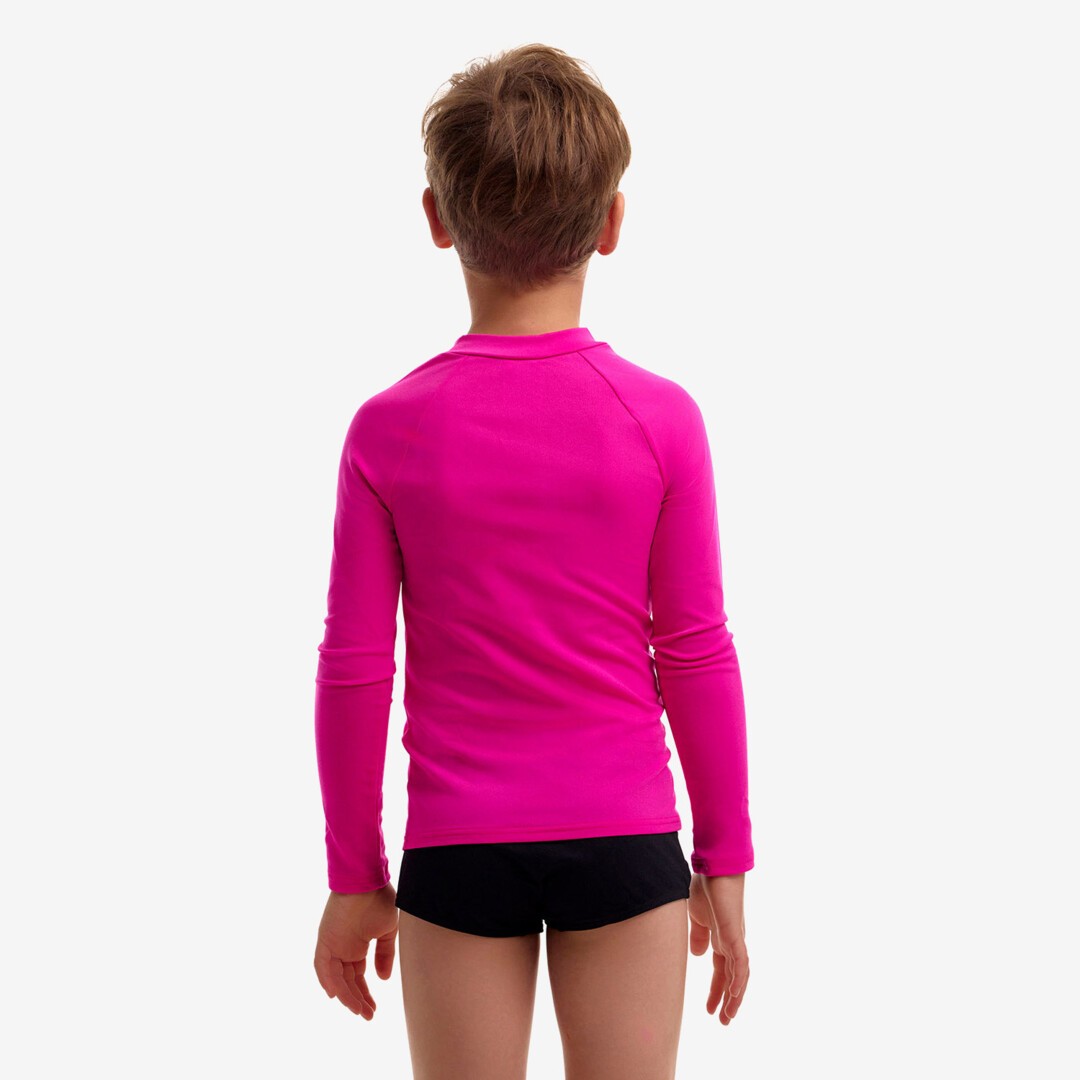 Still Pink Toddler Boy's Long Sleeve Rash Vest