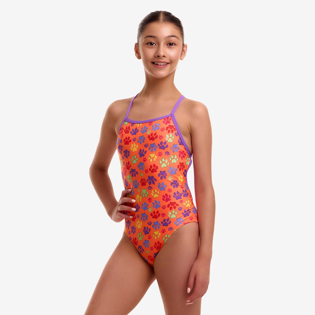 Paw Paw Girl's Strapped In One Piece