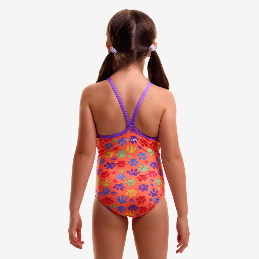 Paw Paw Toddler Girl's Printed One Piece