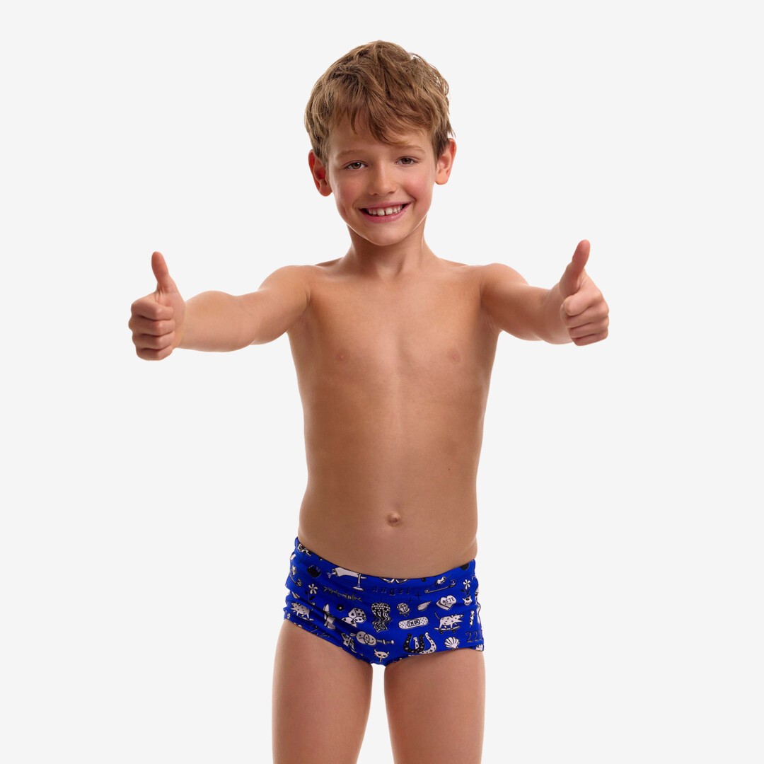 Scratchy Toddler Boy's Printed Trunks