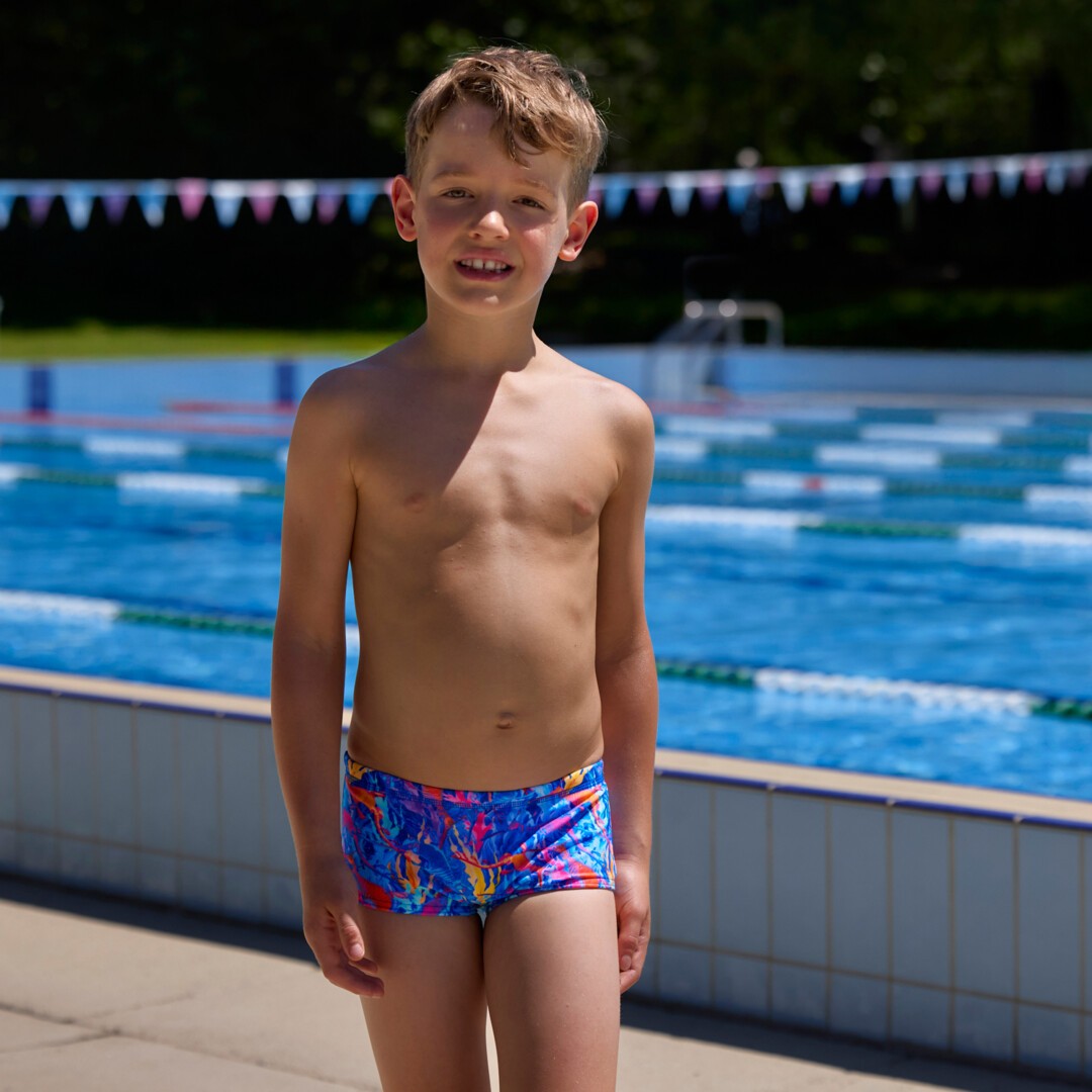 Dragons Den Toddler Boy's Printed Trunks