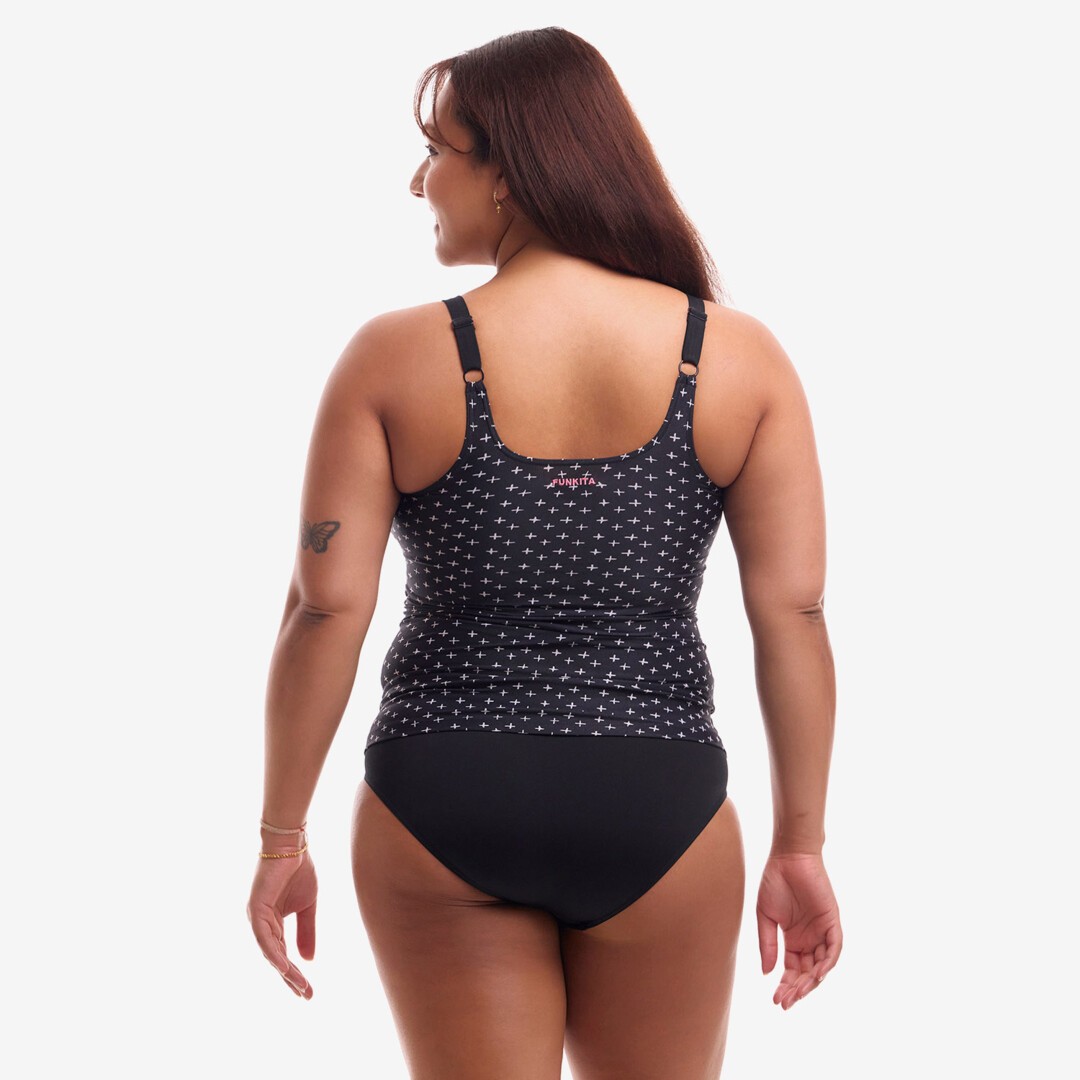 Be Positive Ladies Scoop Neck Tankini