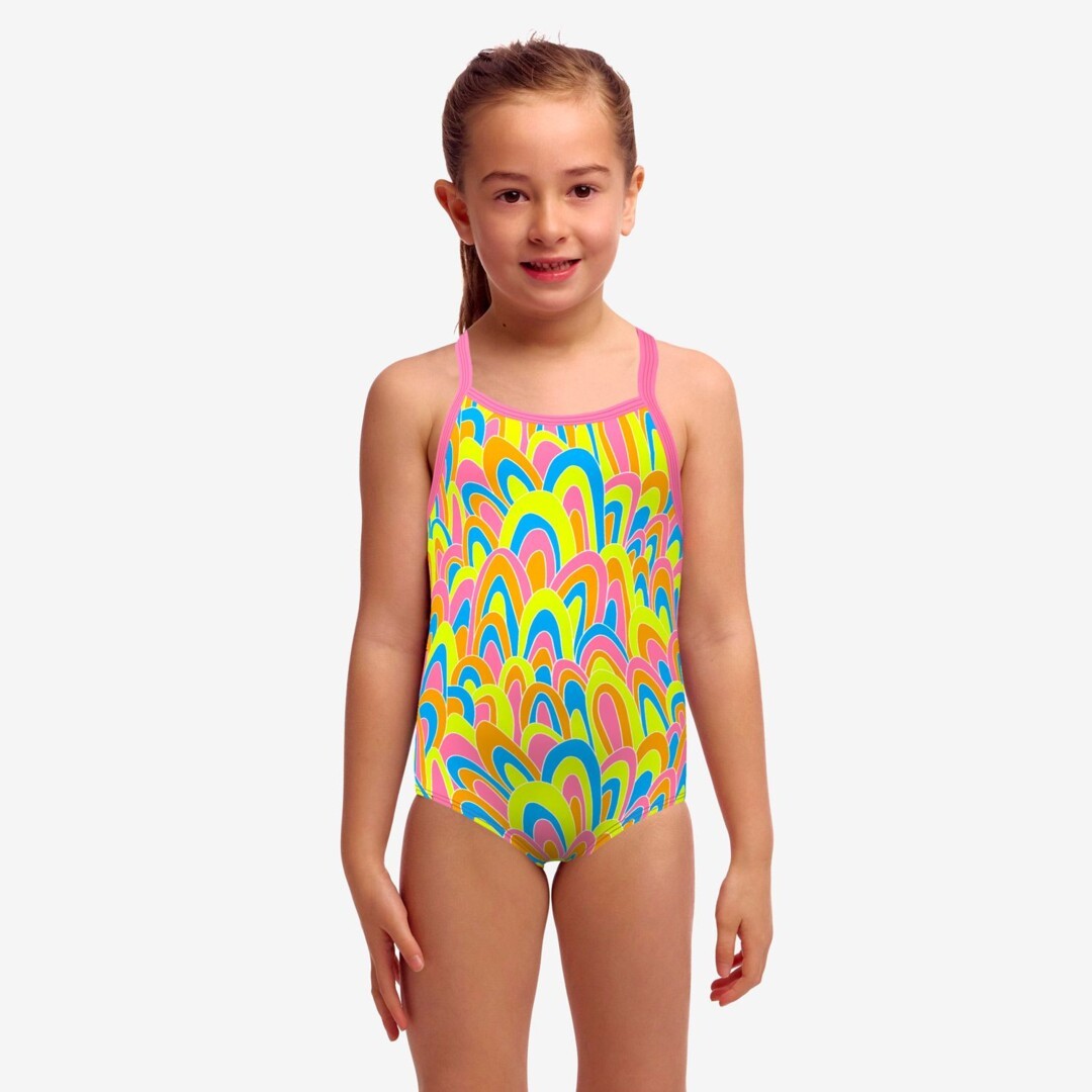 Hillary Puff Toddler Girl's Printed One Piece