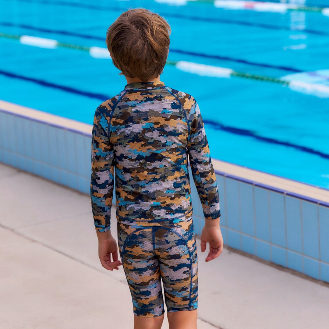 Bilko Baby Toddler Boy's Zippy Rash Vest