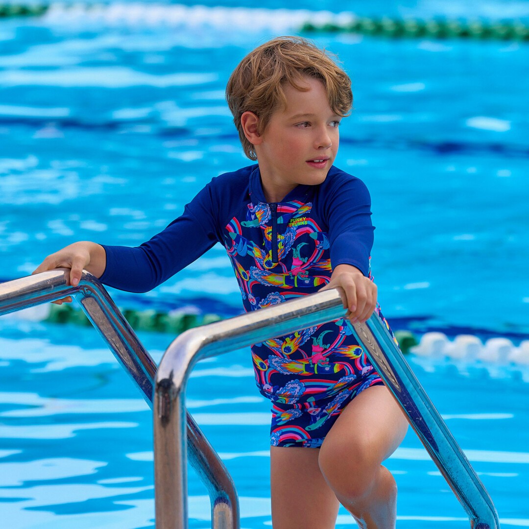 Blast Buddies Toddler Boy's Zippy Rash Vest