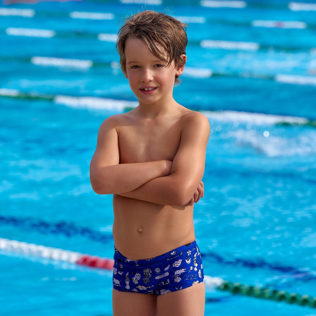 Scratchy Toddler Boy's Printed Trunks