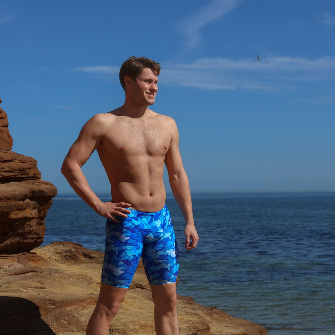 Try Blue Men's Fast Training Jammers