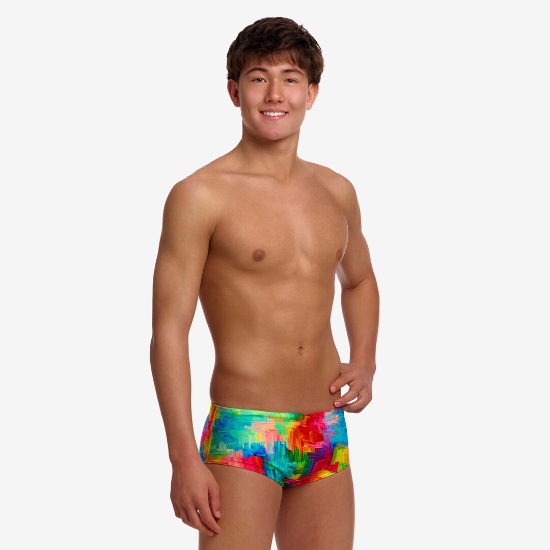Falling Colours Boy's Sidewinder Trunks