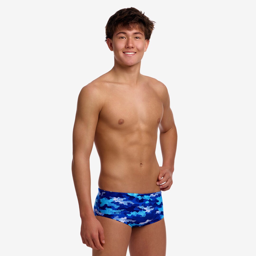 Clean Marine Boy's Sidewinder Trunks