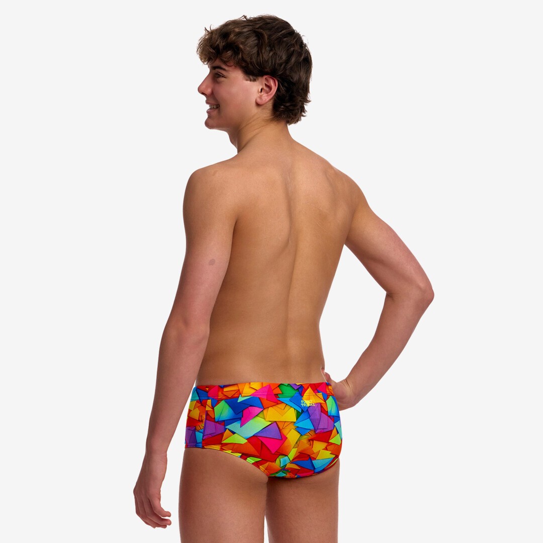 Try the Lot Boy's Sidewinder Trunks