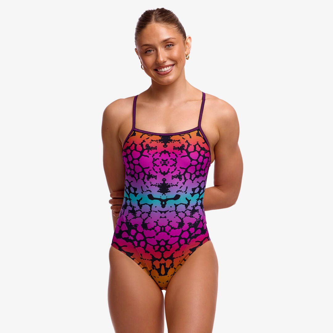 Wild Animal Ladies Single Strap One Piece
