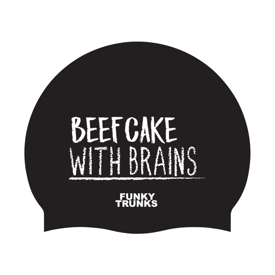Beef Cake  Silicone Swimming Cap