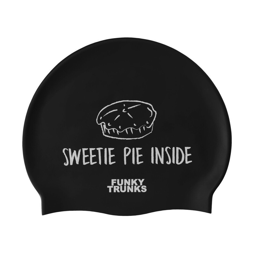 Sweetie Pie  Silicone Swimming Cap